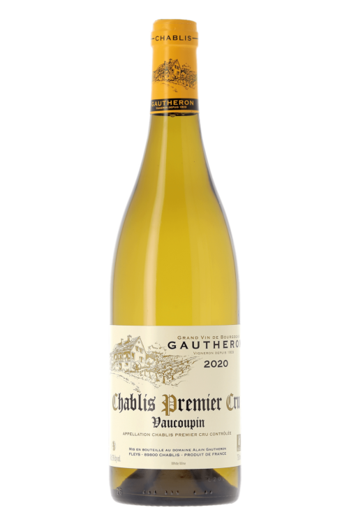 Chablis Premier Cru Vaucoupin Domaine Gautheron 2020 - frontbs