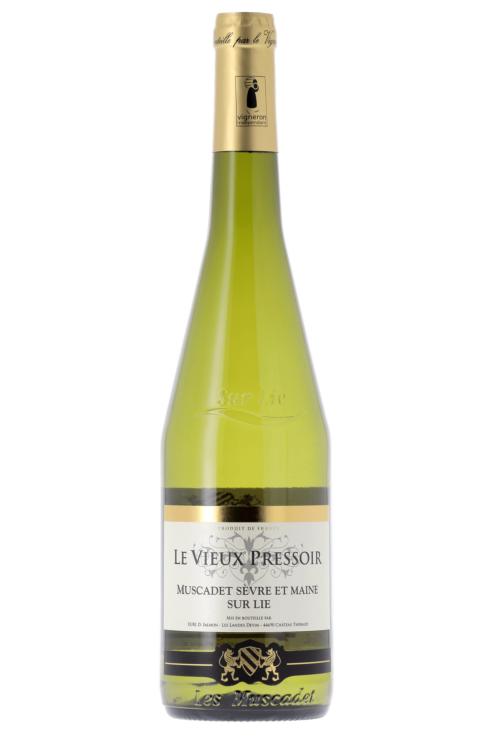 Muscadet Sèvre et Maine sur Lie Le Vieux Pressoir Domaine Salmon 2024 - frontbs