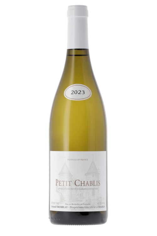 Petit Chablis Domaine Gérard Tremblay 2023 - frontbs
