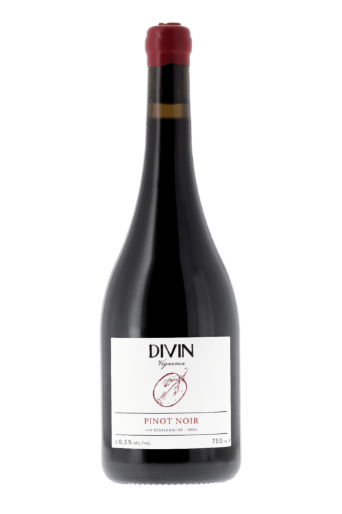 Pinot Noir désalcoolisé - Divin Vigneron - frontbs