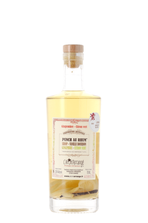 PUNCH AU RHUM GINGEMBRE CITRON - L’Arôm Arrangé - frontbs