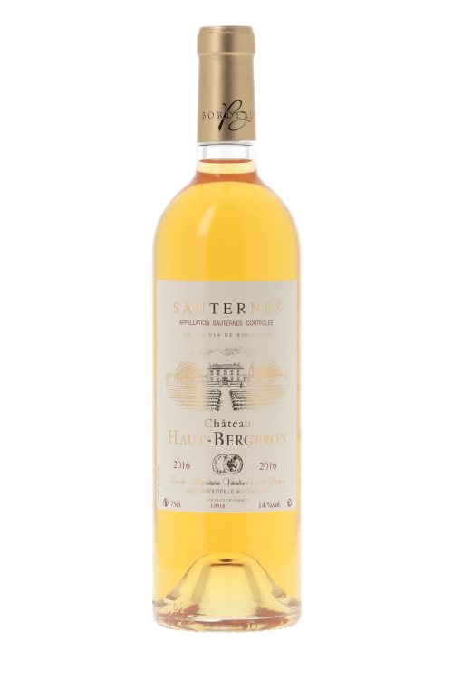 Sauternes Château Haut-Bergeron 2016 - frontbs