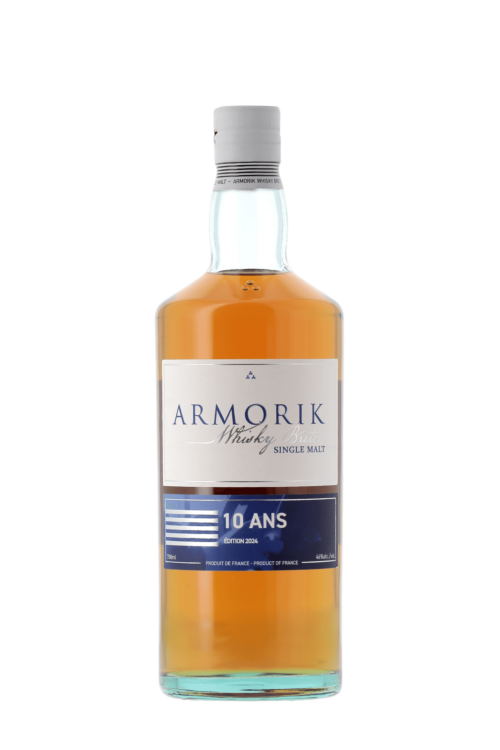 Whisky Armorik 10 ans Distillerie Warenghem 70cl - frontbs