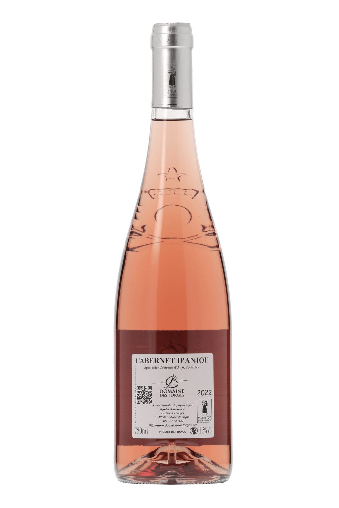 Cabernet d'Anjou Domaine des Forges 2022 - frontbs