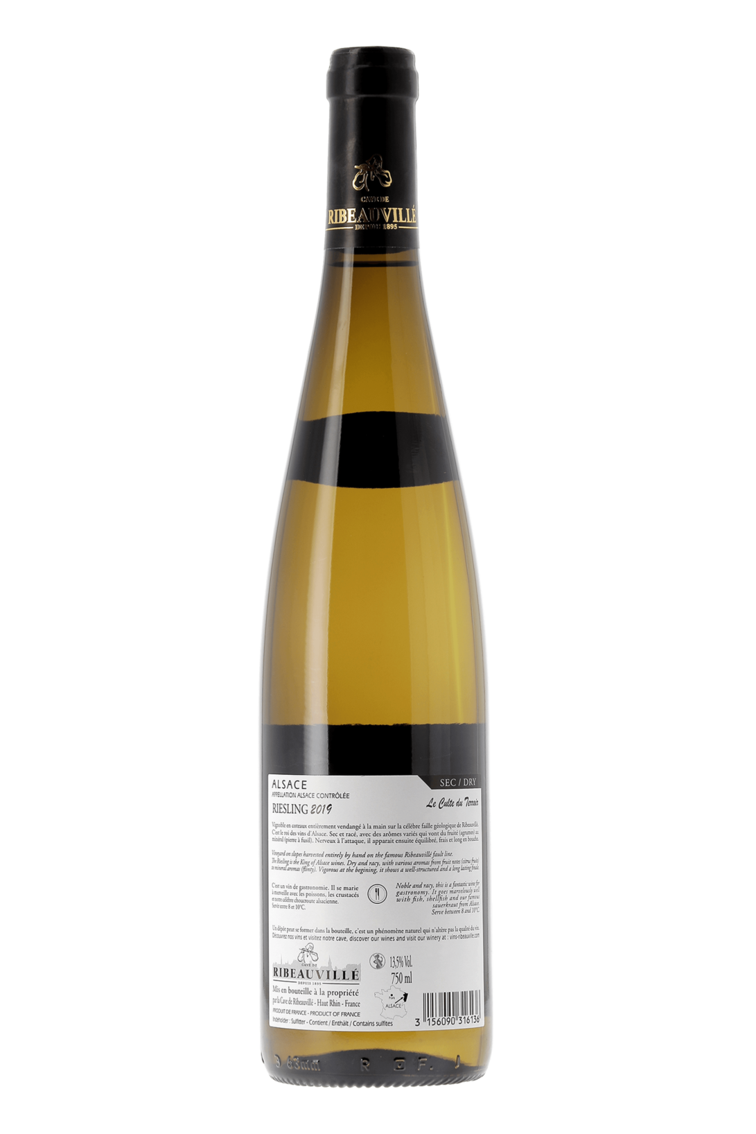 Champagne Blanc de Blancs Cave de Ribeauvillé 2019 - frontbs