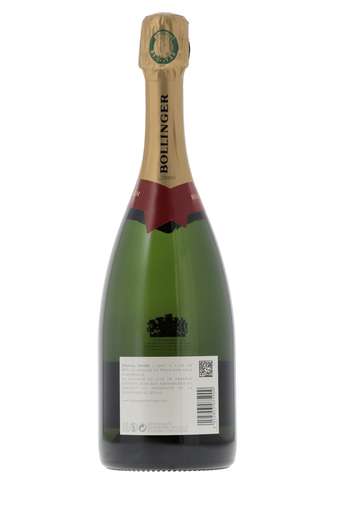Champagne Special Cuvée Champagne Bollinger NM - frontbs