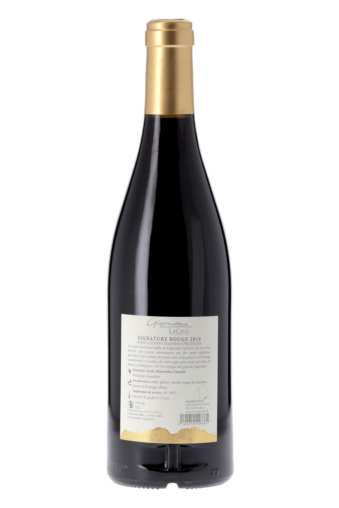 Gigondas Signature Cave de Gigondas 2018 - frontbs
