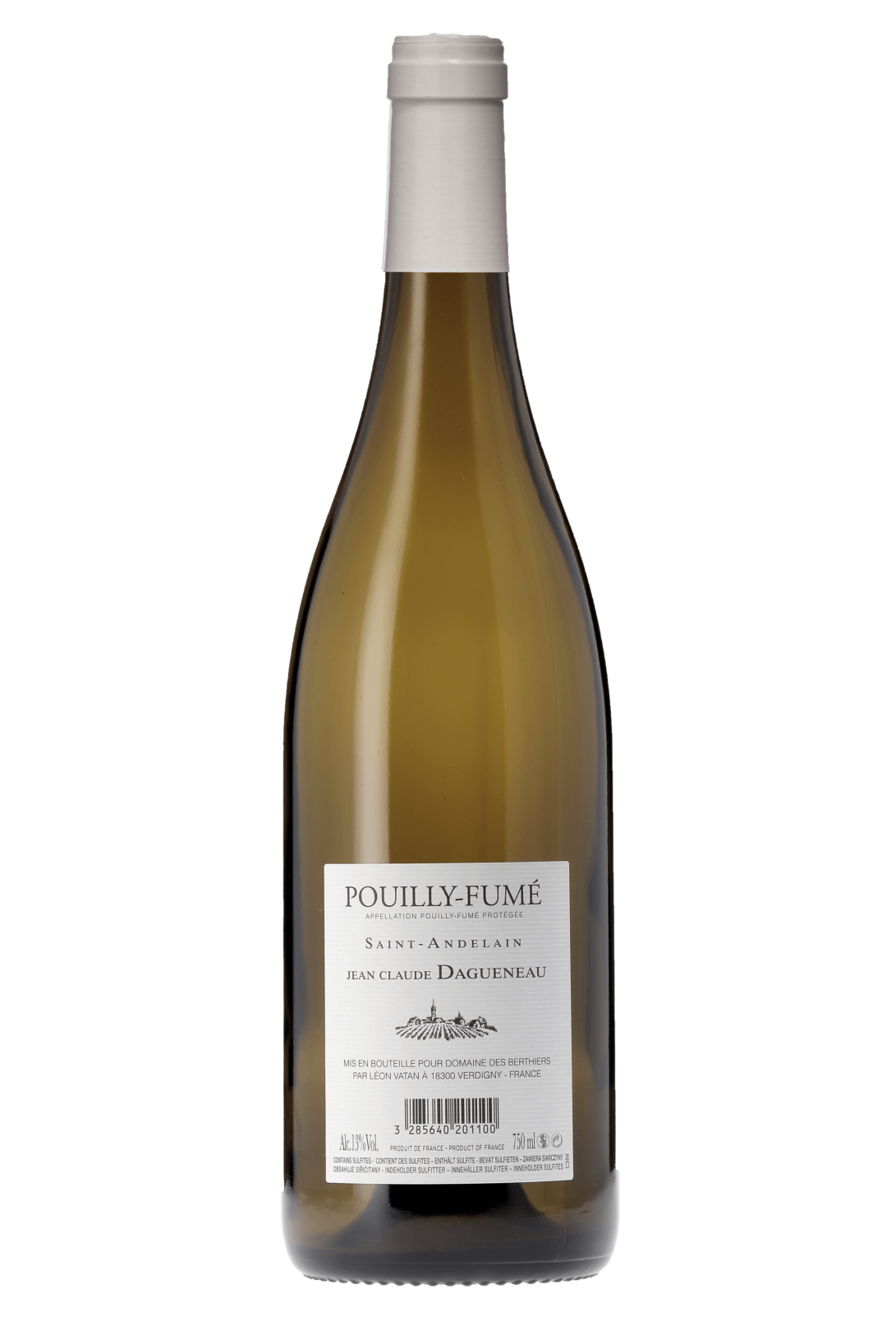 Pouilly-Fumé Saint Andelain Domaine des Berthiers 2024 - frontbs