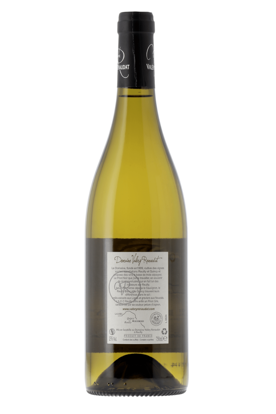 Reuilly Les Lignis Domaine Valery Renaudat 2023 - frontbs