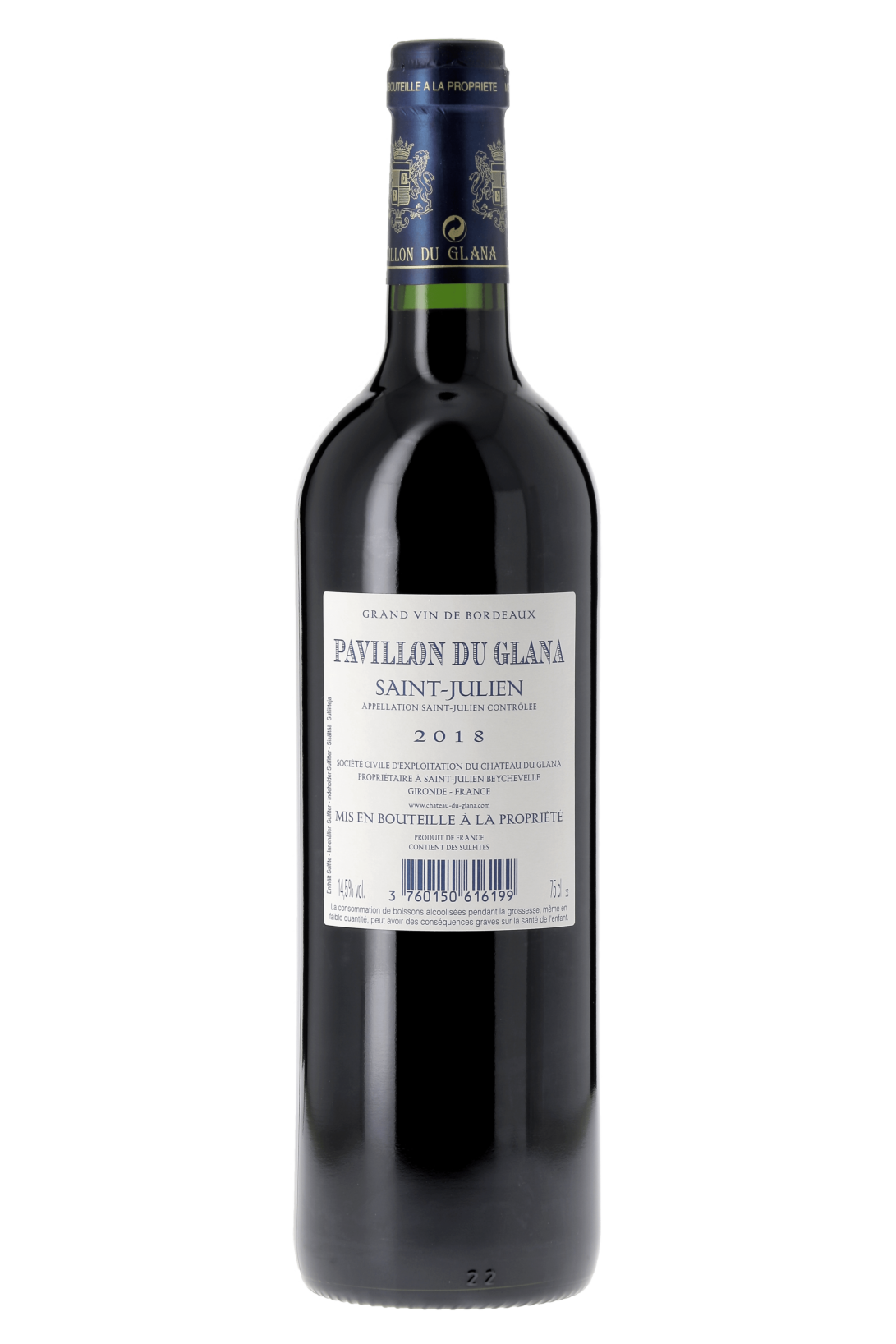 Saint-Julien Pavillon du Glana Château du Glana 2018 - frontbs