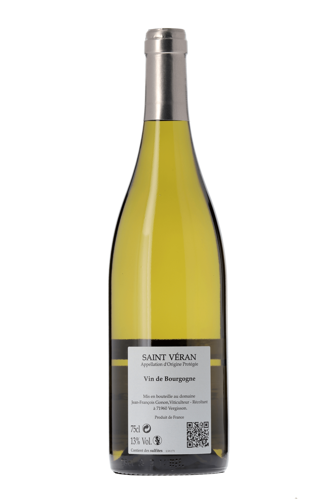 Saint-Véran Domaine Gonon 2017 - frontbs