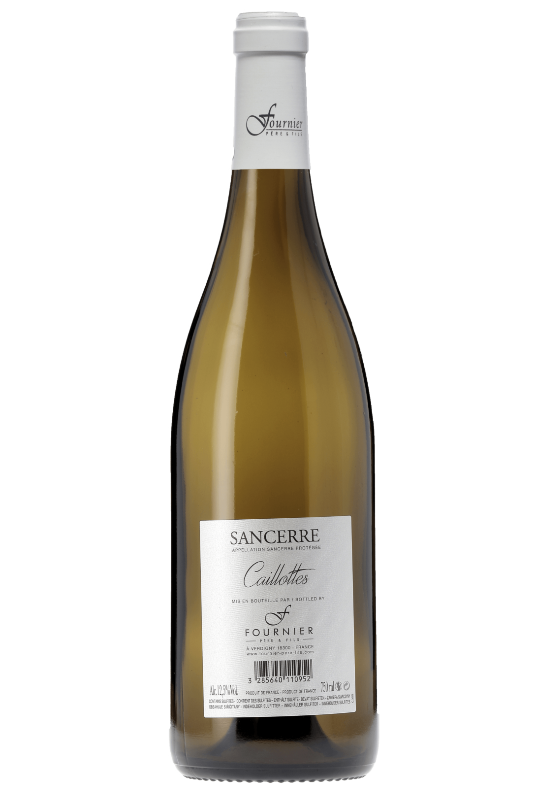 Sancerre Les Caillottes Fournier Père et Fils 2016 - frontbs