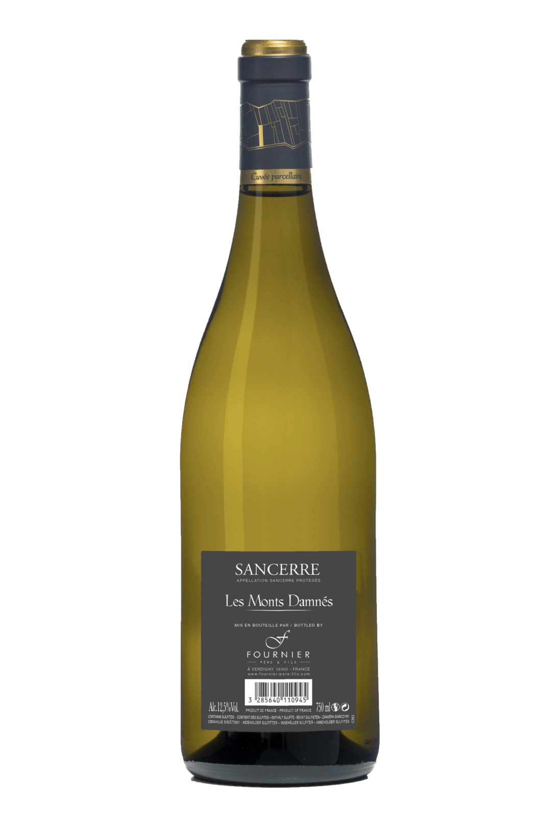 Sancerre Les Monts Damnés Fournier Père et Fils 2022 - frontbs