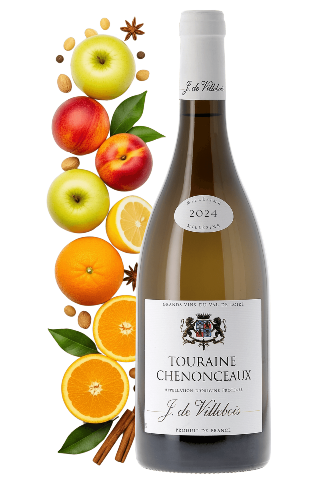 Touraine Chenonceaux J. de Villebois 2024 - frontbs